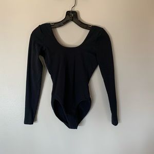 American Apparel long-sleeve bodysuit